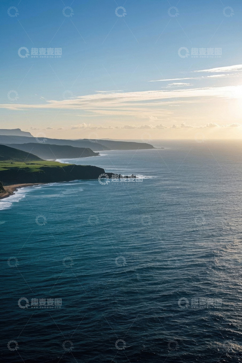 高清大图下载【趣麦麦图】海岸风光全景
