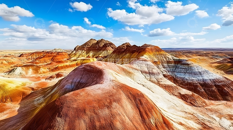 高清大图下载【趣麦麦图】多彩山脉风光