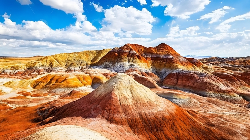 高清大图下载【趣麦麦图】多彩山丘风光摄影