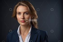 职业女性商务形象肖像