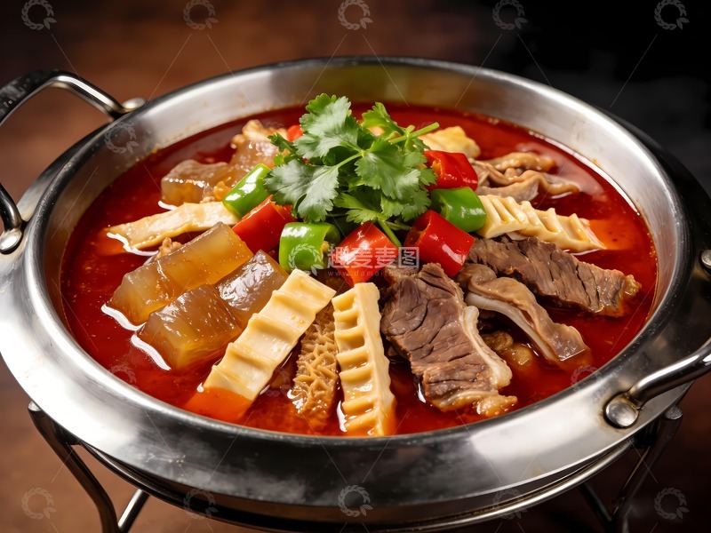 高清大图下载【趣麦麦图】香辣筋头巴脑