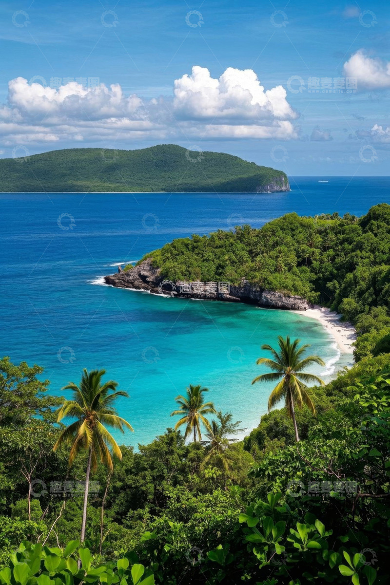 高清大图下载【趣麦麦图】热带海岛海滩自然风光