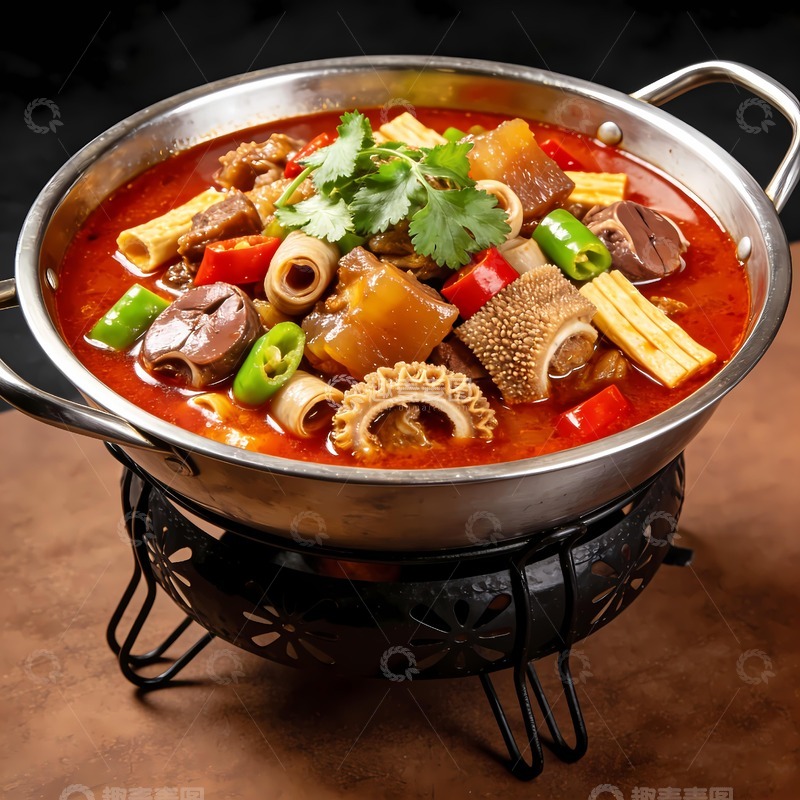 高清大图下载【趣麦麦图】麻辣筋头巴脑