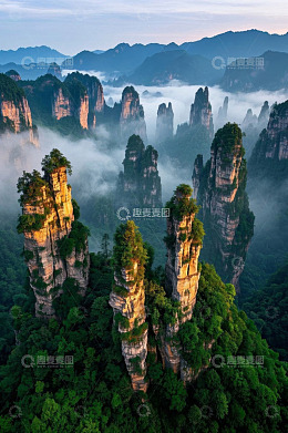 中国山景自然风光