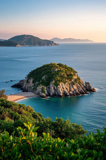 海岛与海景自然风光
