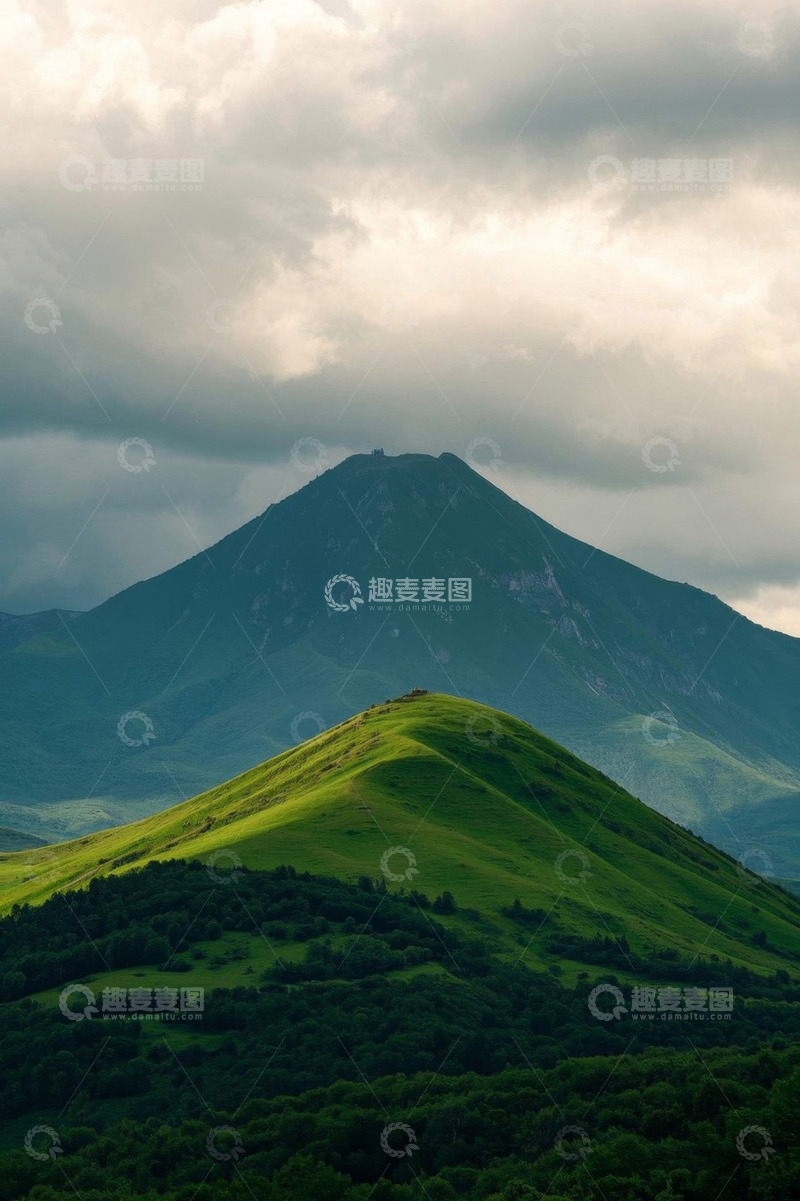 高清大图下载【趣麦麦图】青山云海自然风光景象