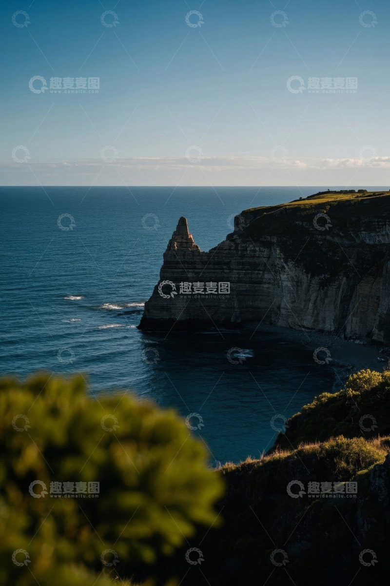高清大图下载【趣麦麦图】海边悬崖自然景观