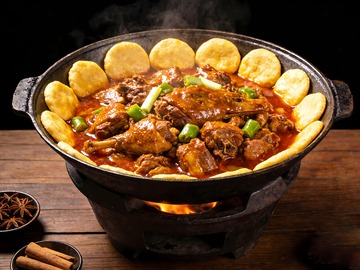 铁锅炖大鹅图片