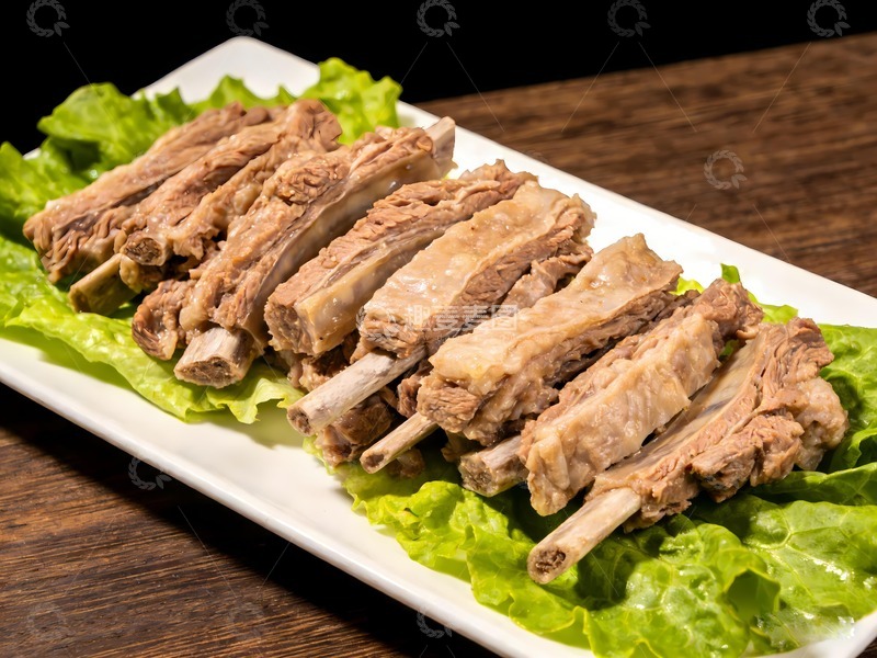 高清大图下载【趣麦麦图】手把肉手抓羊排