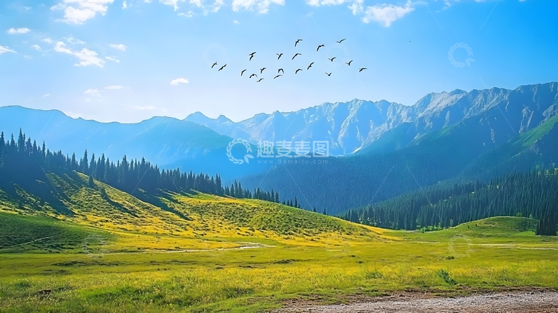 高清大图下载【趣麦麦图】自然风光山水壮丽景色