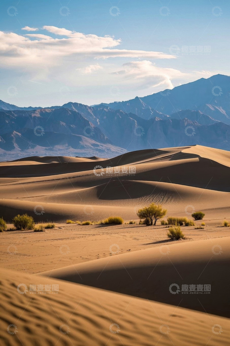 高清大图下载【趣麦麦图】沙漠自然风光全景