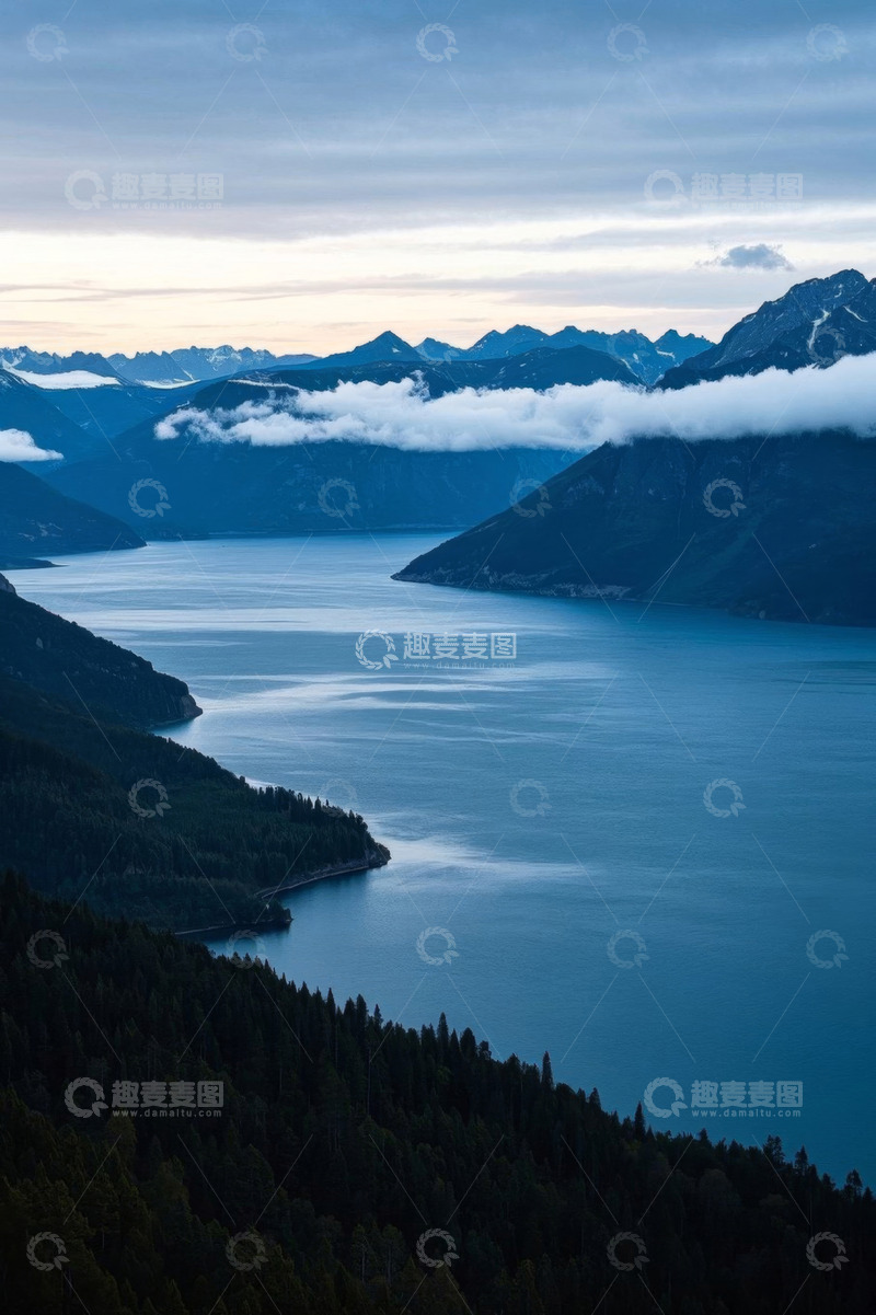 高清大图下载【趣麦麦图】山水湖泊自然景观