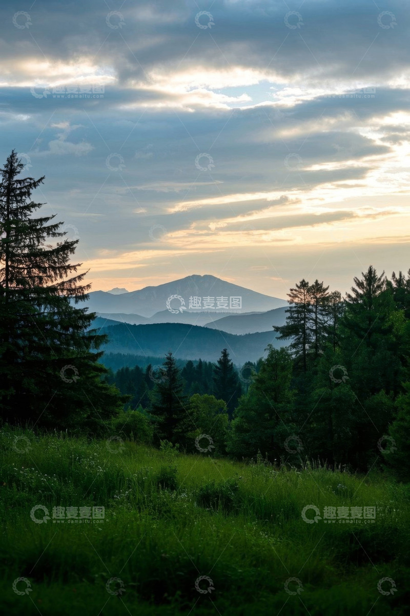 高清大图下载【趣麦麦图】山林间的自然风光