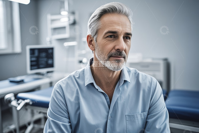 高清大图下载【趣麦麦图】医院内医生半身特写