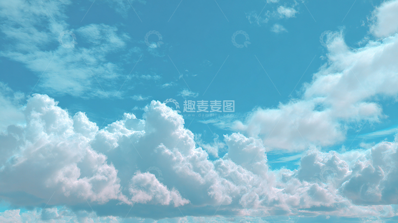 高清大图下载【趣麦麦图】云海飘浮天空景