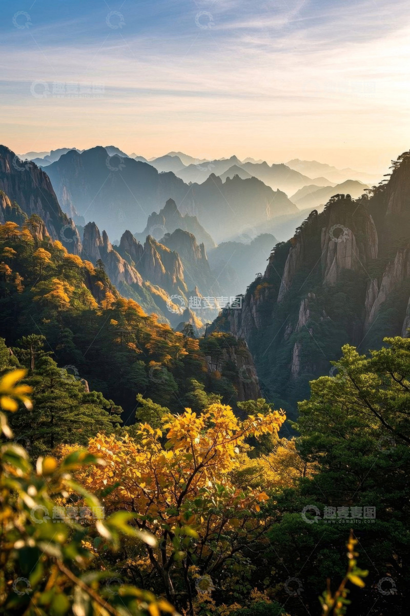 高清大图下载【趣麦麦图】中国山脉自然风光