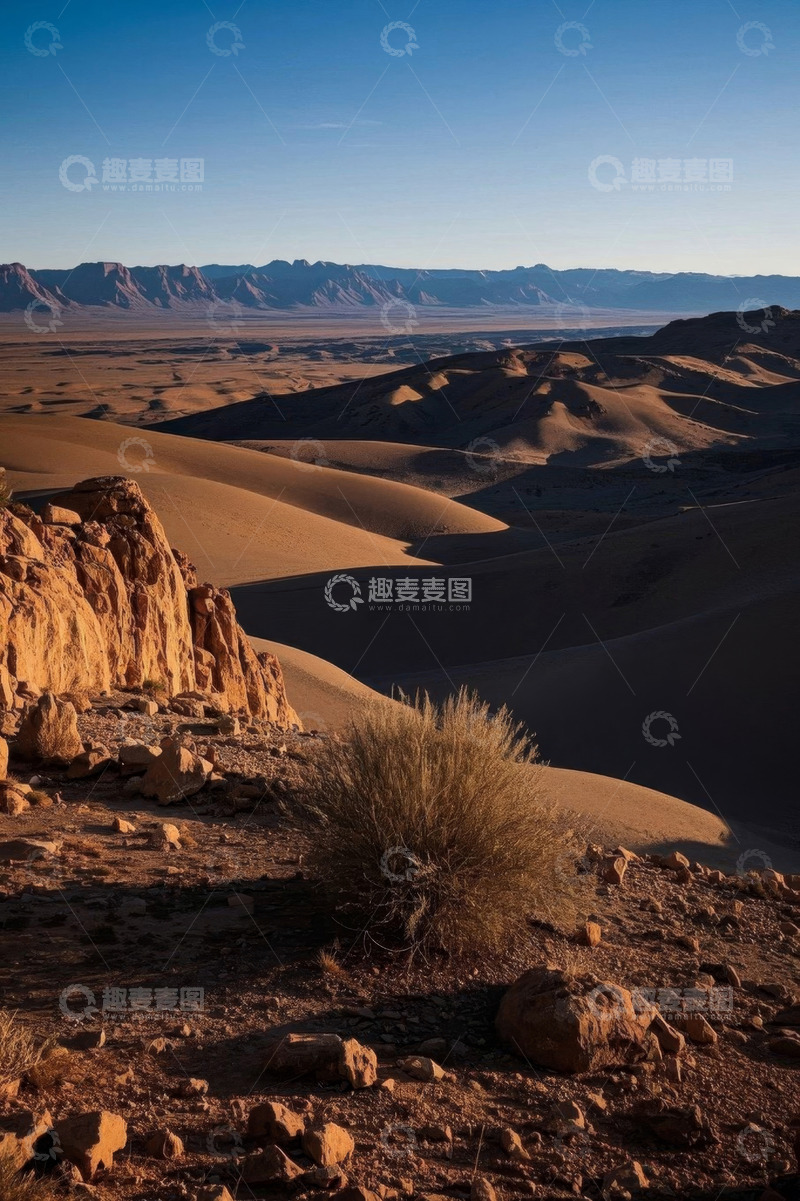 高清大图下载【趣麦麦图】沙漠自然风光全景