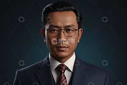 商务男士正装肖像
