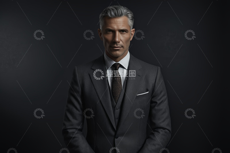 高清大图下载【趣麦麦图】西装男士正装形象照