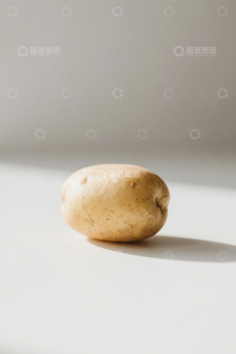 高清大图下载【趣麦麦图】单个土豆特写