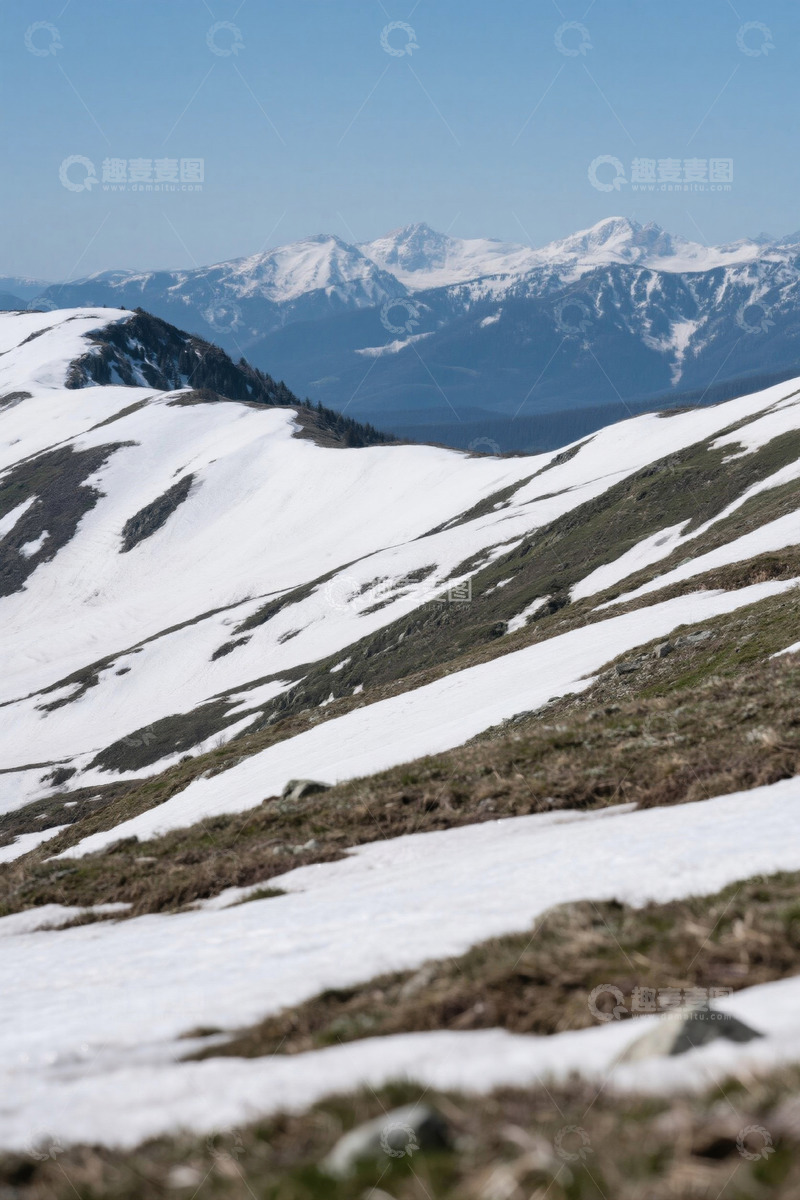 高清大图下载【趣麦麦图】雪山自然景观照片