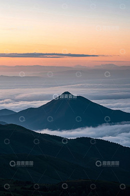 山间云海日出景观