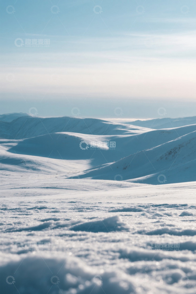 高清大图下载【趣麦麦图】雪山自然风光远景