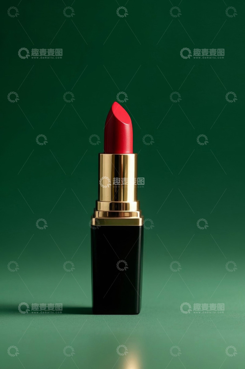 高清大图下载【趣麦麦图】红色口红特写