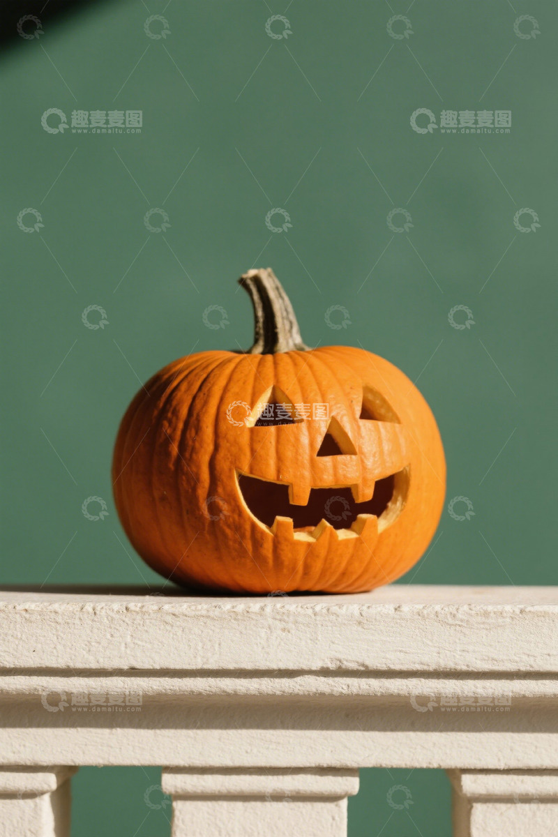 高清大图下载【趣麦麦图】万圣节南瓜装饰静物