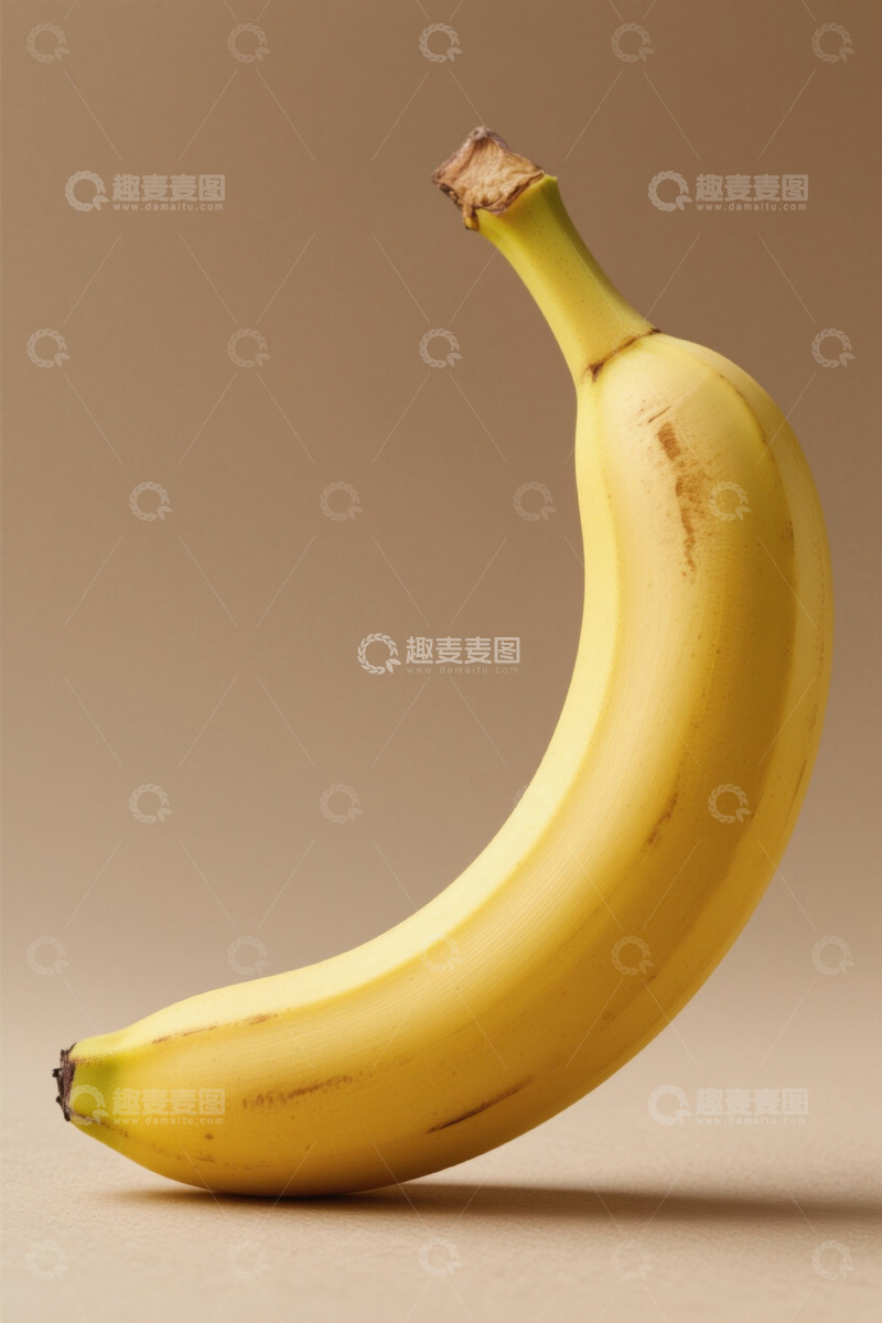 高清大图下载【趣麦麦图】黄色香蕉静物特写