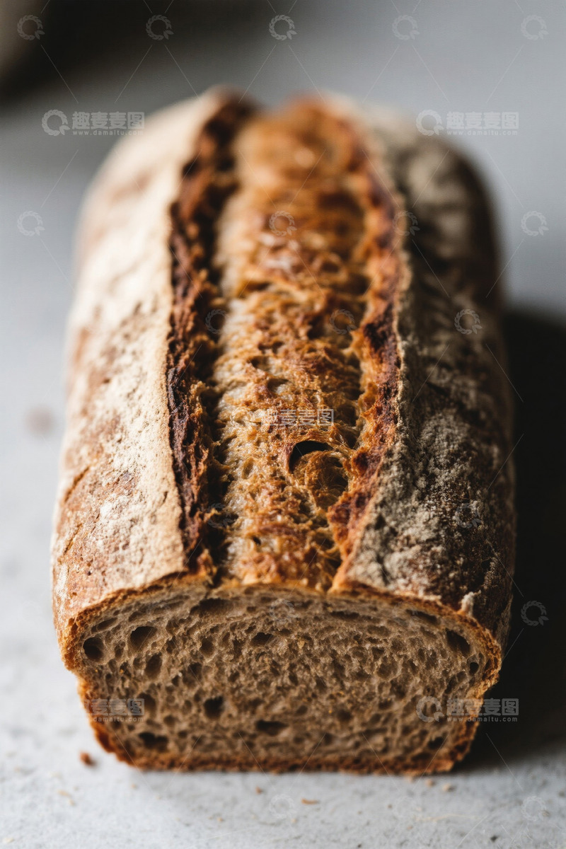 高清大图下载【趣麦麦图】特写面包,早餐食物素材
