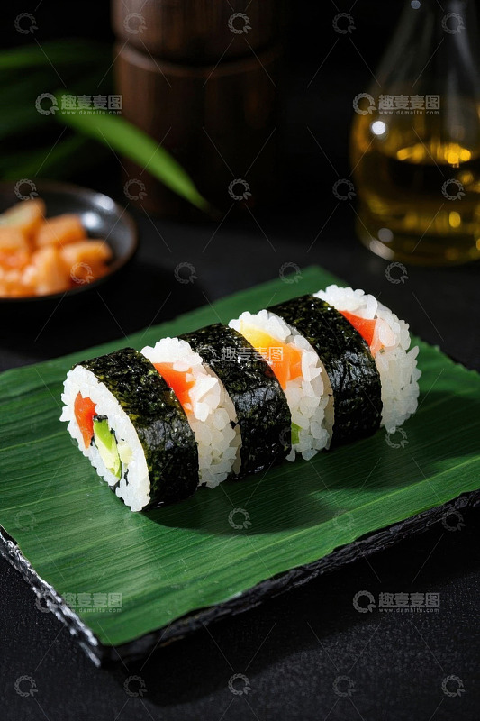 寿司美食特写