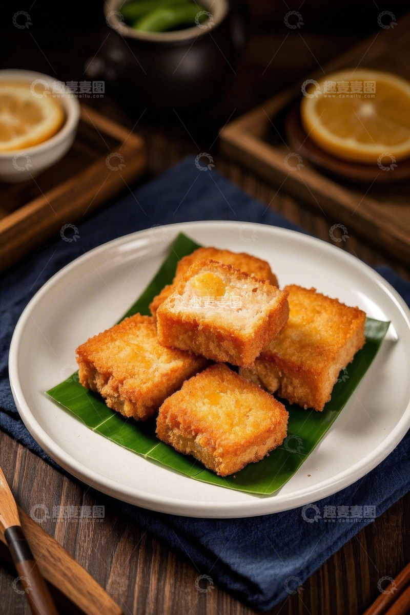 高清大图下载【趣麦麦图】油炸小吃美食特写