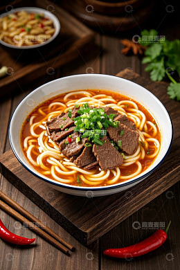 牛肉米粉特写