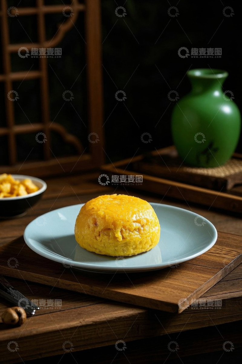 高清大图下载【趣麦麦图】中式甜点特写静物