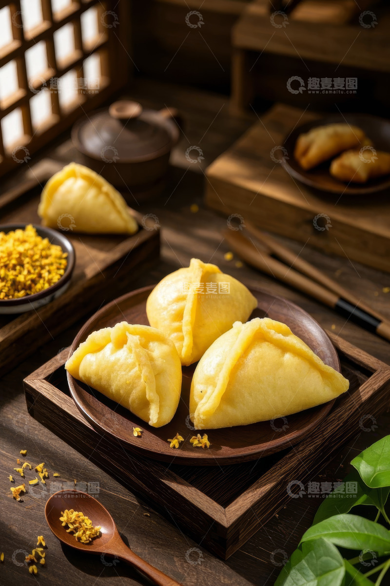 高清大图下载【趣麦麦图】中式点心传统美食特写