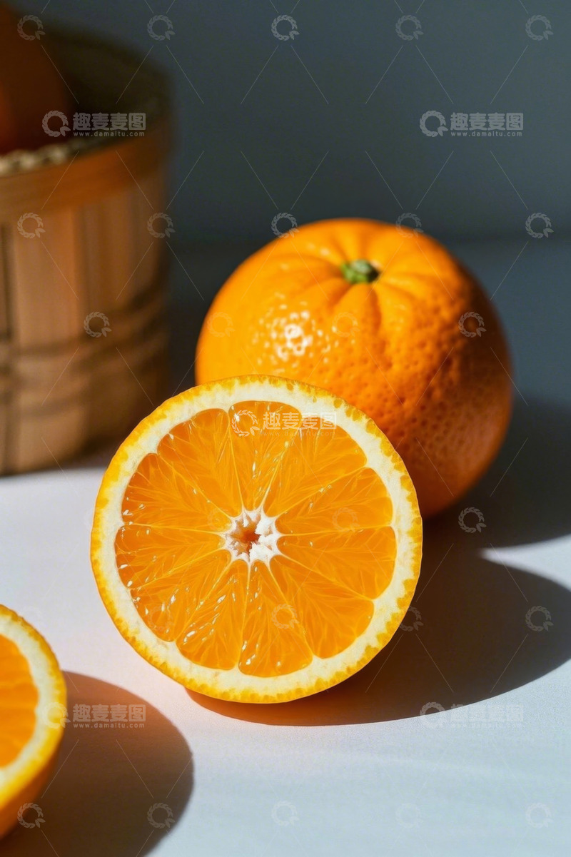高清大图下载【趣麦麦图】橙子特写静物素材