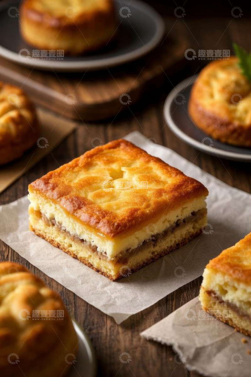 高清大图下载【趣麦麦图】美味糕点特写
