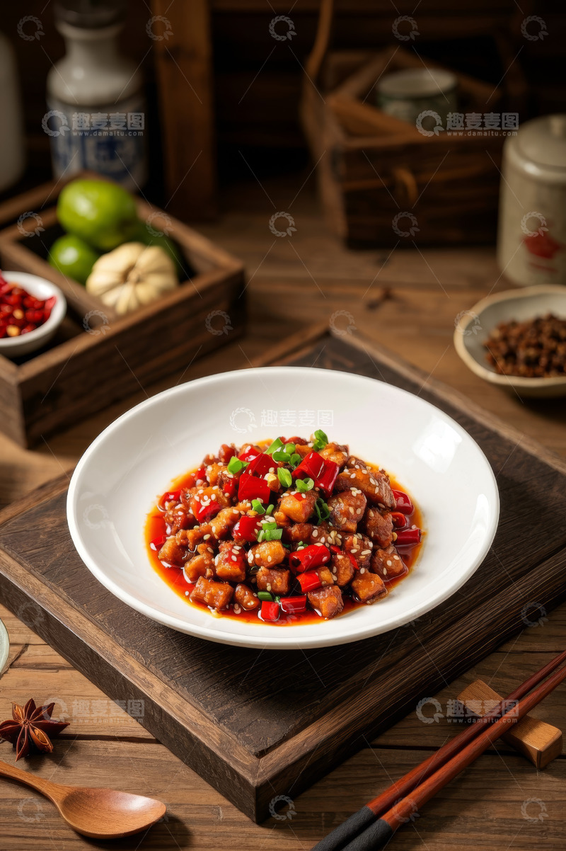 高清大图下载【趣麦麦图】中式传统菜肴特写