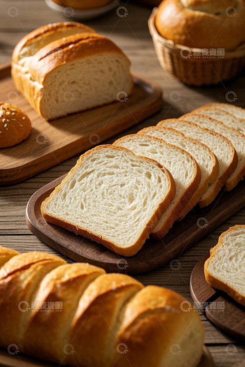 高清大图下载【趣麦麦图】多样面包展示