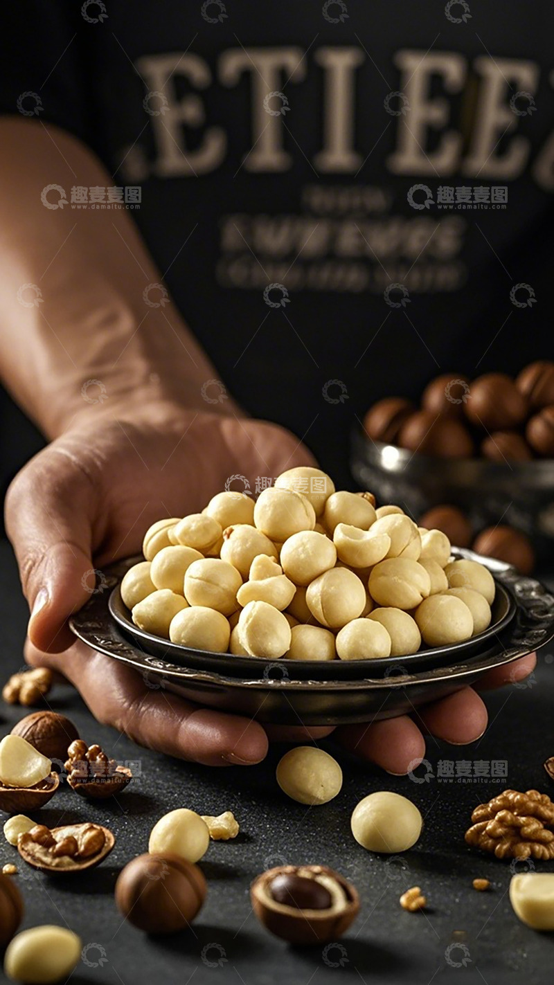 高清大图下载【趣麦麦图】坚果美食摄影