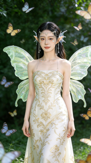 精灵装扮仙女写真