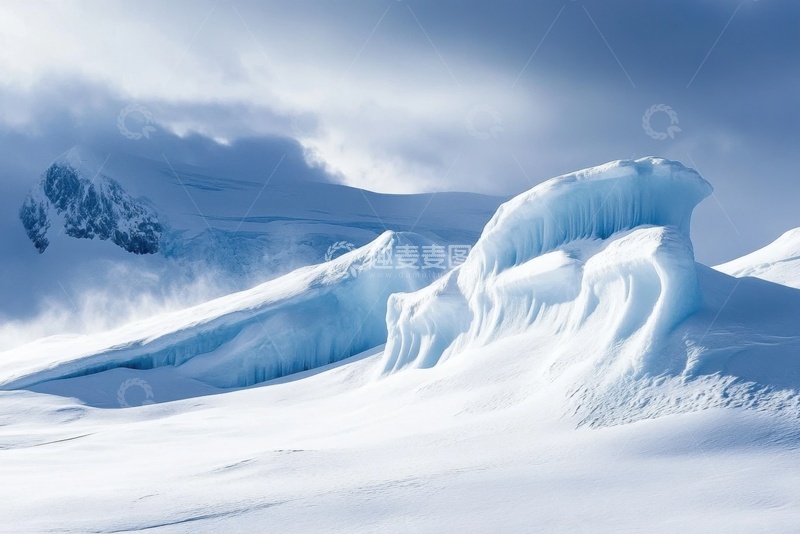 高清大图下载【趣麦麦图】冬季冰雪雪地自然美景