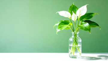 护眼治愈的白掌