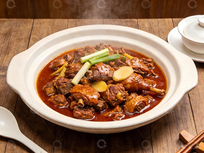 高清大图下载【趣麦麦图】啤酒鸭红烧鸭 