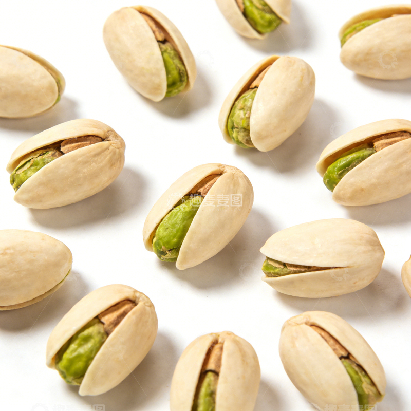 高清大图下载【趣麦麦图】开心果白底图