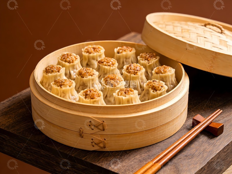 高清大图下载【趣麦麦图】烧卖烧麦鬼蓬头