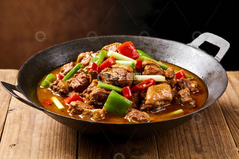 高清大图下载【趣麦麦图】干锅鸭啤酒鸭