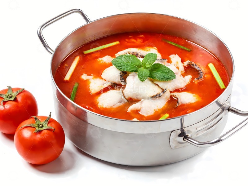 高清大图下载【趣麦麦图】番茄鱼酸汤鱼