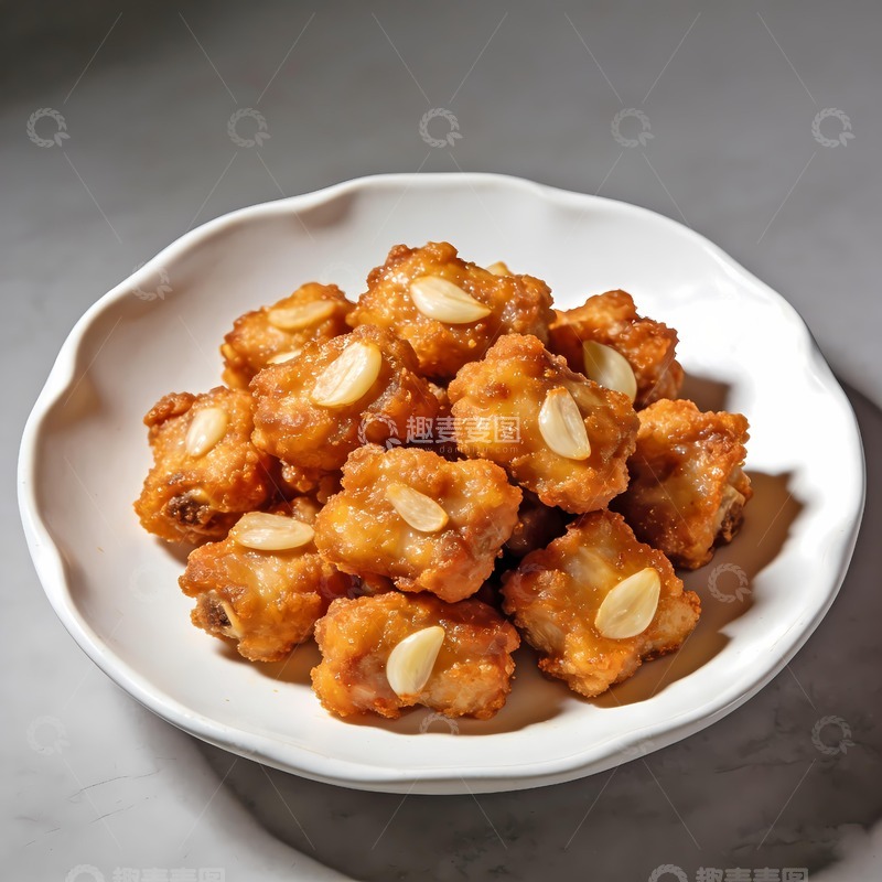 高清大图下载【趣麦麦图】椒盐排骨蒜香骨 
